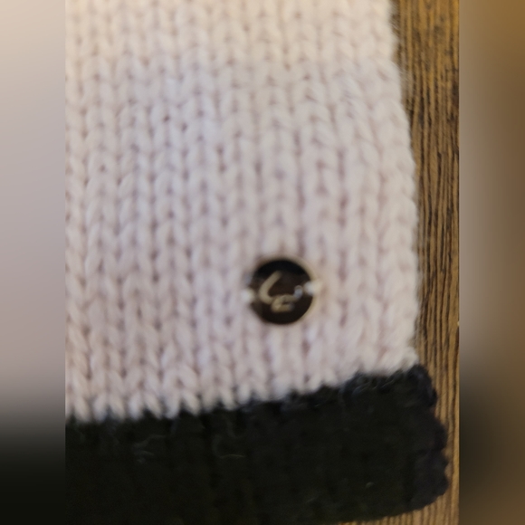 Kate Spade Knit Wide  Scarf Multi Color Holidays Fall, Winter - Picture 6 of 7